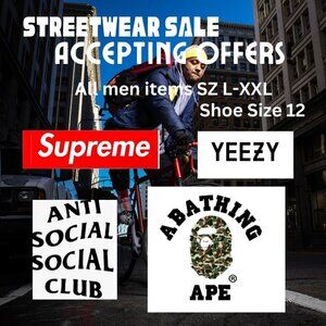 Supreme Anti Social Bathing Ape Yeezy Casablanca SALE